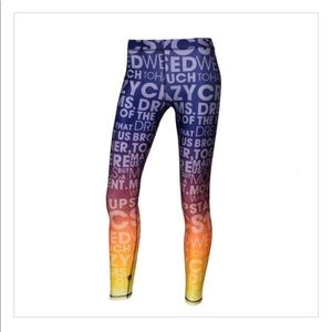 TEREZ & SU2C MANTRA PERFORMANCE LEGGINGS